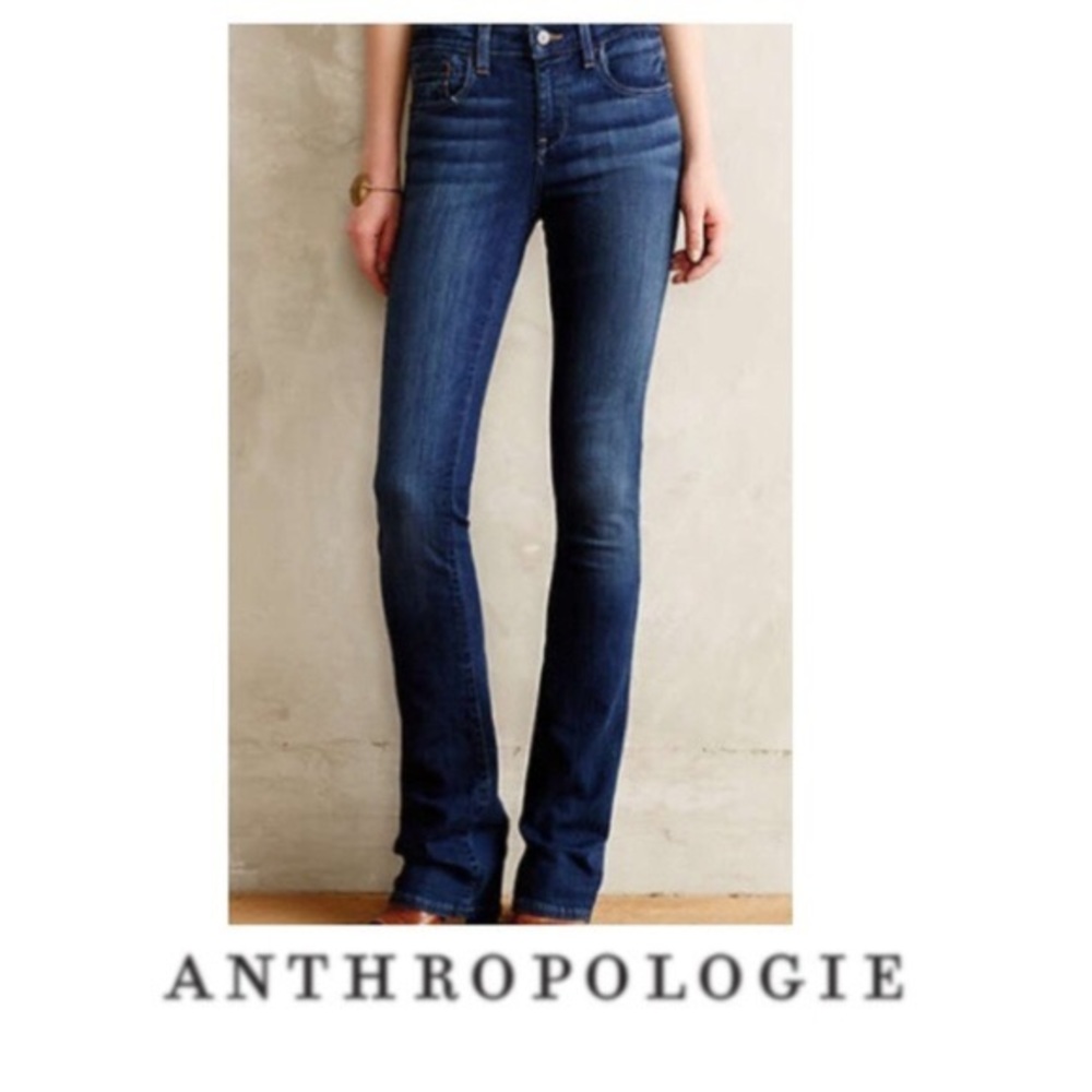 Pilcro and the letterpress straight leg jeans